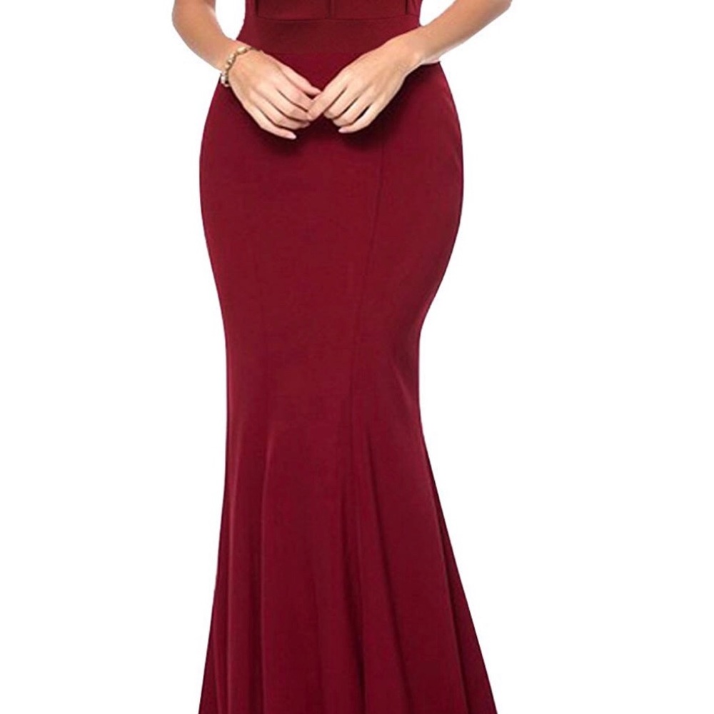 Mermaid bridesmaid dress